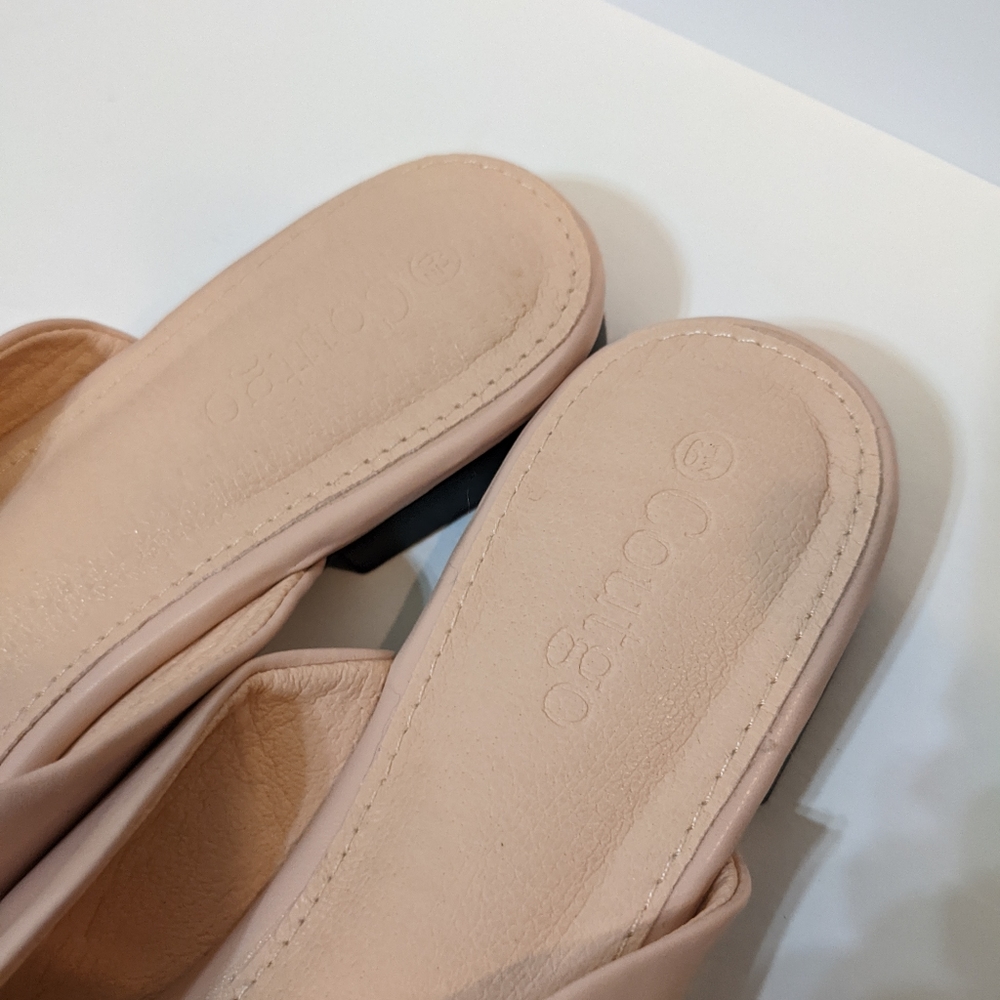 NWOT Knotted Light Pink Sandals - Picture 4 of 5
